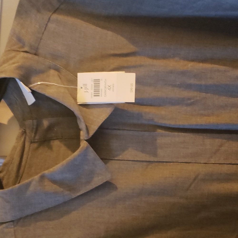J Jill gray blouse 4x NWT